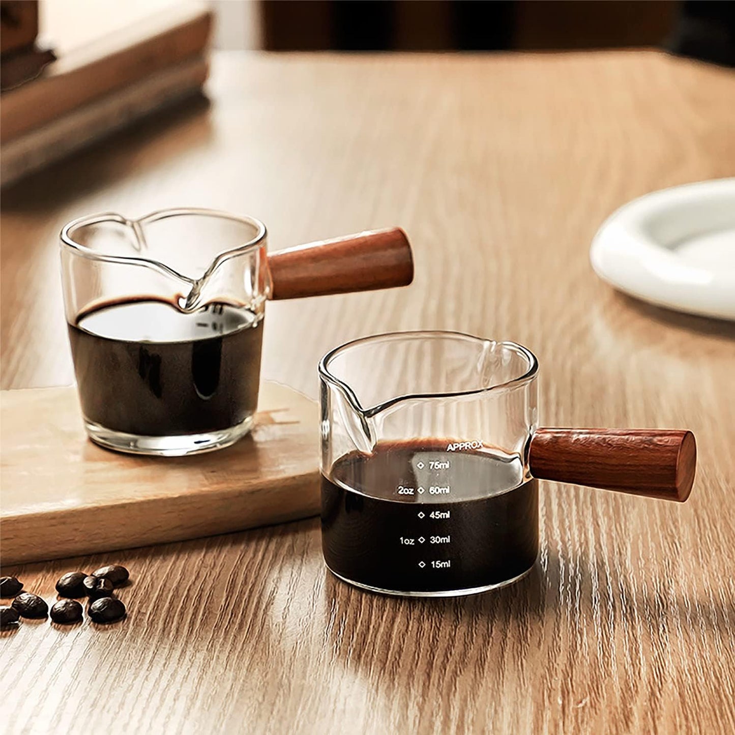 Glass Espresso Shot Measuring Cup